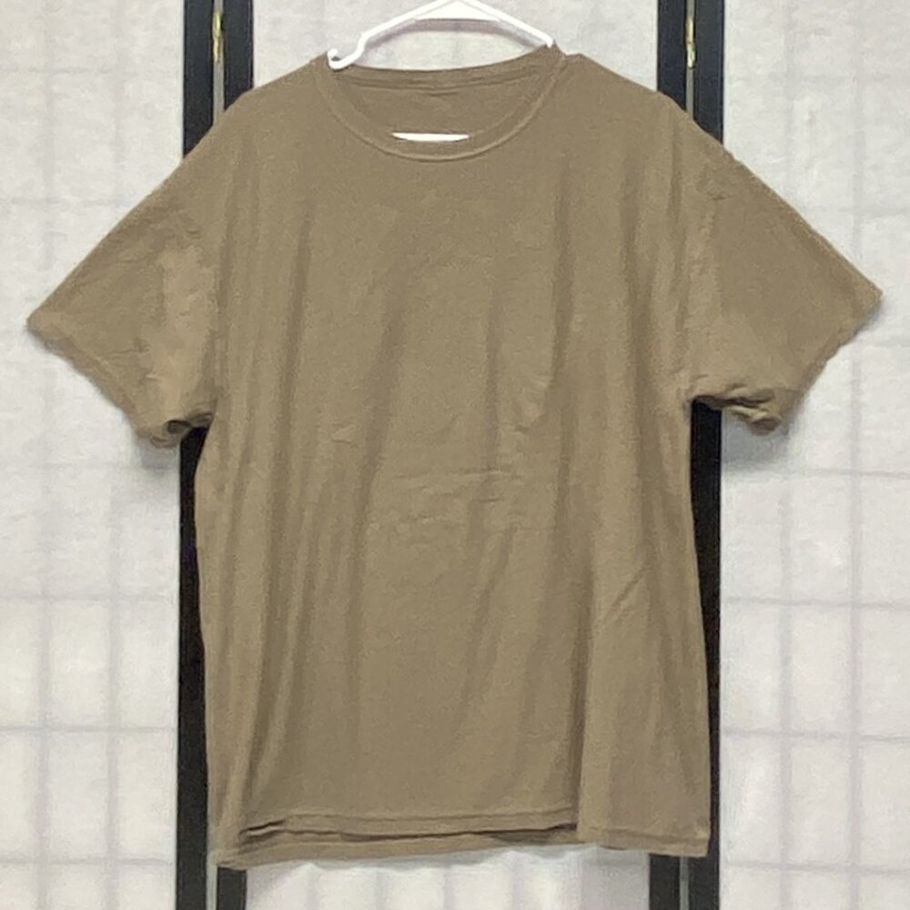 Celebrate Patriotic These Colors Don't Run Eagle Shield Graphic Tee Shirt Tan XL - Picture 5 of 10